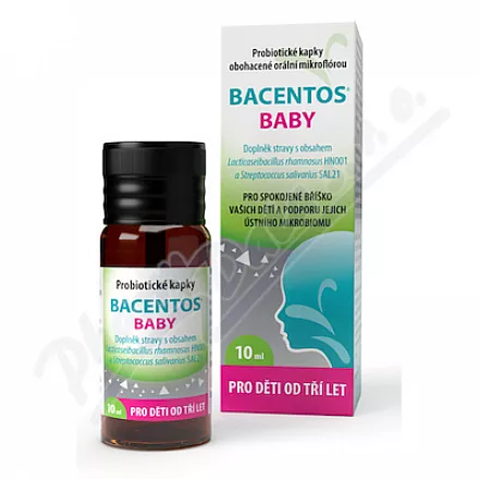 BACENTOS BABY doustne krople probiotyczne 3 10ml