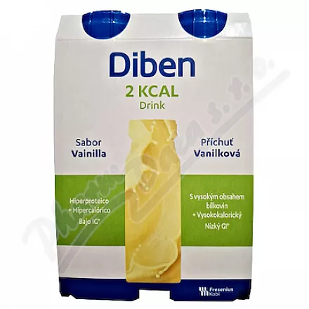 DIBEN 2 KCAL DRINK PŘÍCHUŤ VANILKOVÁ