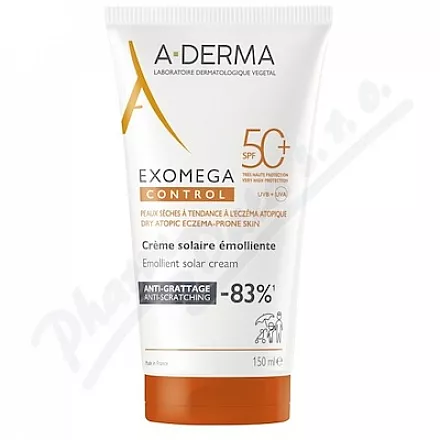 A-DERMA Exomega CONTROL Emolien.krém SPF50 150ml