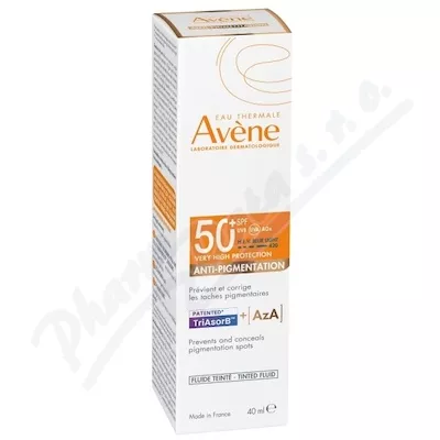 AVENE Tónovací fluid proti pigmentacím SPF50+ 40ml - avene kosmetika,avene,avena,avene cicalfate,avene physiolift,