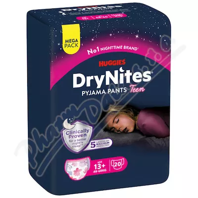 DryNites natah.kalhot.dívky 13+let/48-60kg/20ks