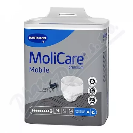 KALHOTKY NAVLÉKACÍ MOLICARE MOBILE 10 KAPEK M