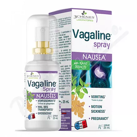 3Chénes Vagaline NAUSEA ústní sprej 25ml