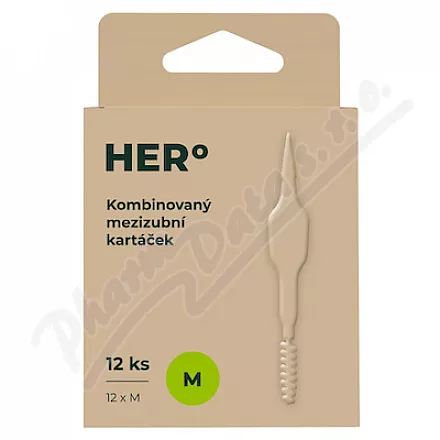 HERBADENT HERo szczoteczka międzyzębowa M 12szt