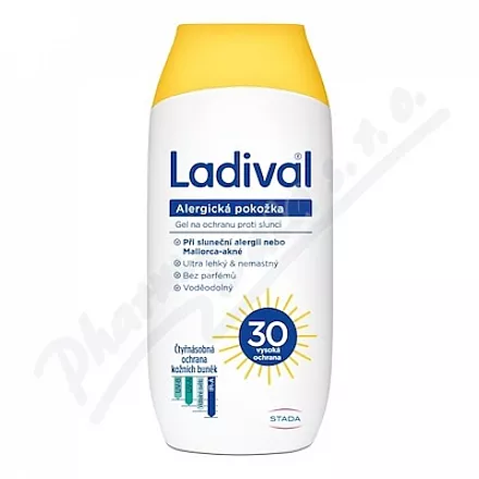 Ladival żel do skóry alergicznej OF30 200ml