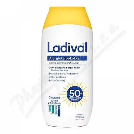 Ladival żel do skóry alergicznej OF50 200ml