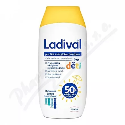Ladival żel do skóry alergicznej dla dzieci OF50 200ml