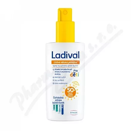 Ladival dětská citlivá pokožka sprej OF50+ 150ml