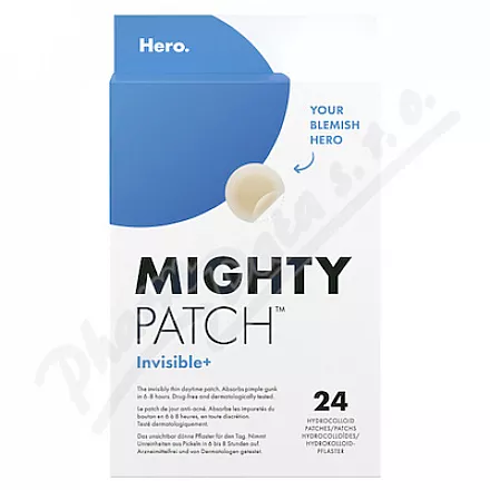 Hero. Mighty Patch Invisible+ náplasti 24ks