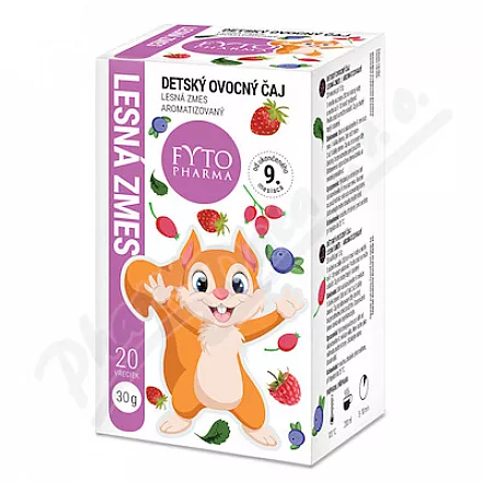Dětský ovocn.čaj lesní směs 9m+ 20x1.5g Fytopharma