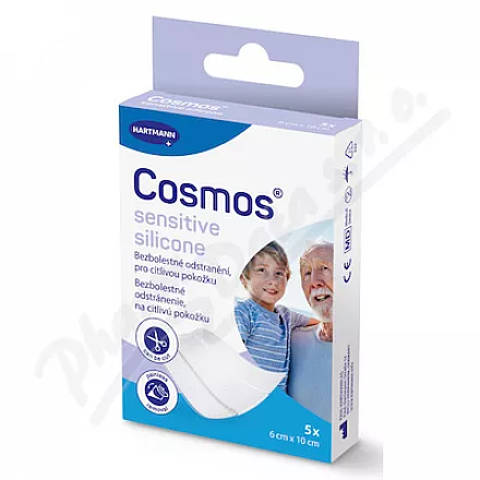 Cosmos sensitive silicone ultra jemná 6x10cm 5ks