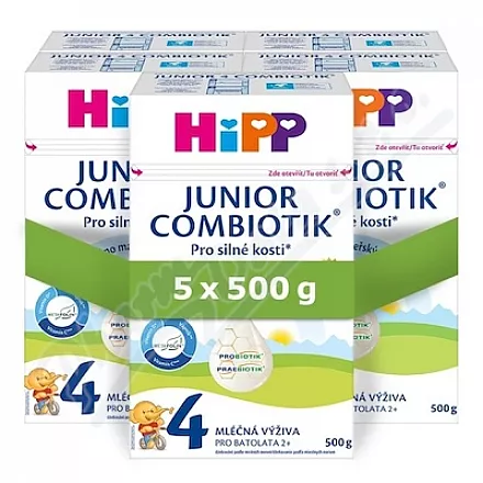 HiPP 4 Junior Combiotik mleko modyfikowane 5x500g