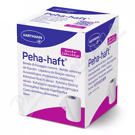 OBINADLO ELASTICKÉ FIXAČNÍ SAMODRŽÍCÍ PEHA-HAFT