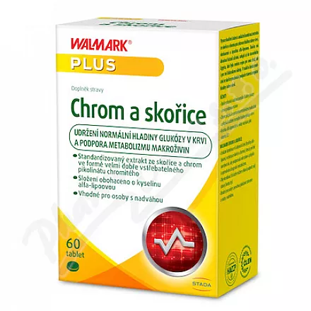 Walmark Chrom i cynamon tbl.60
