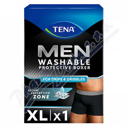 TENA Men Washab.Boxer XL black incon.boxer.1szt 84950