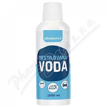 Allnature Destilovaná voda 1000ml