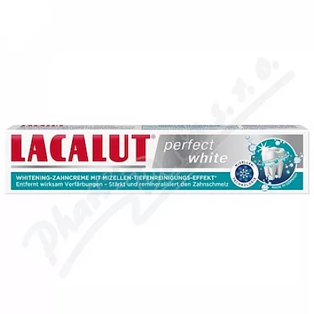 Lacalut perfect white micelární zubní pasta 75ml