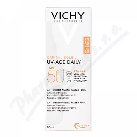 VICHY CAPITAL SOLEIL UV-AGE pielęgnacja na dzień SPF50 80ml