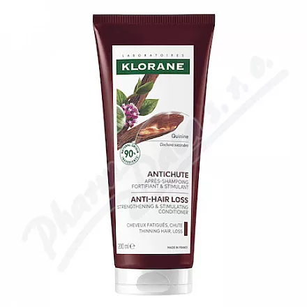 KLORANE Odżywka wzmacniająca z chininą 200ml