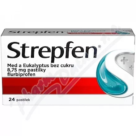 STREPFEN MED A EUKALYPTUS BEZ CUKRU