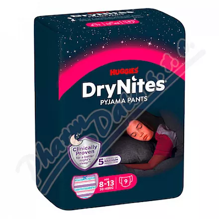 NATAHOVACÍ KALHOTKY DRYNITES PRO DÍVKY 8-13 LET