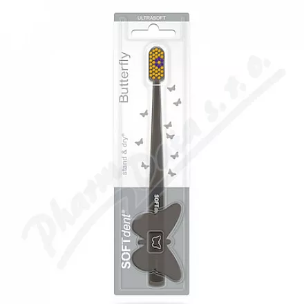 SOFTdent Butterfly zubní kartáček ULTRASOFT 1ks
