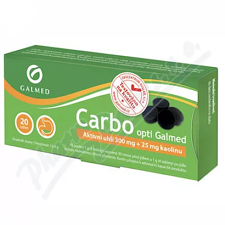 Carbo Opti 300mg tbl.20 Galmed