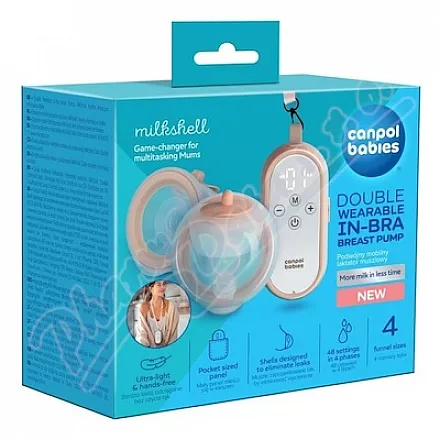 Canpol babies Dvojitá mateřského mléka MilkShell