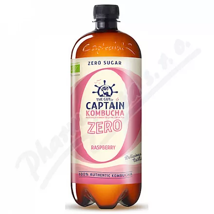 The Gutsy Captain Kombucha malina BIO 1l zero