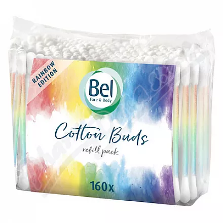 Bel Face&Body RAINBOW vatové tyčinky sáček 160ks