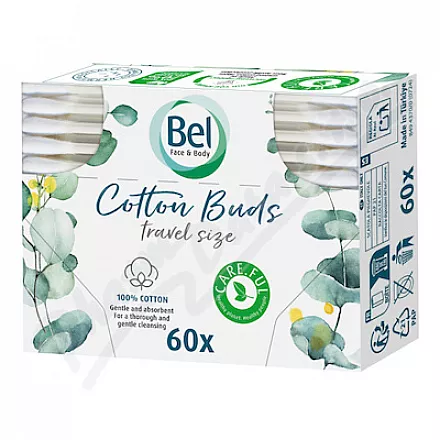 Bel Face&Body Cotton vatové tyč.cest.krabič. 60ks