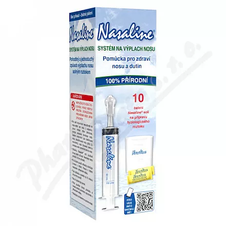 System płukania nosa Nasaline 10szt