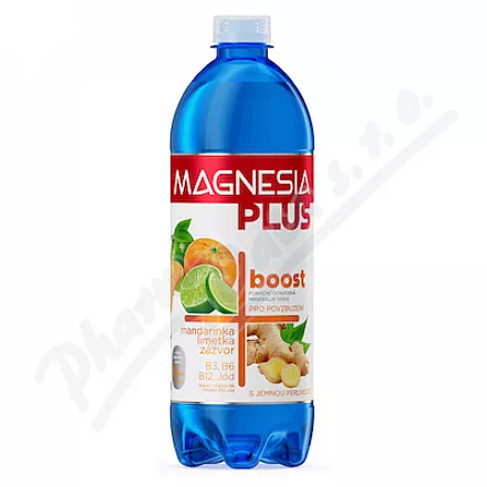 Magnesia Plus Boost Mandarinka limetka zazvor 0,7l
