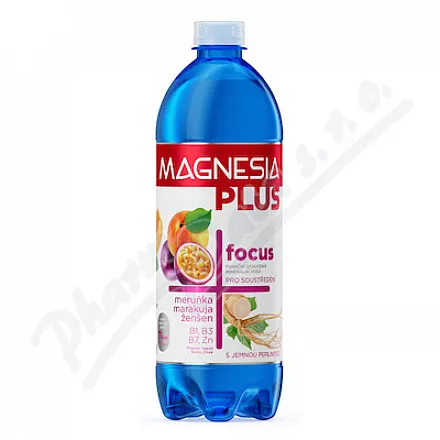 Magnesia Plus Focus Apricot passion fruit ginseng 0,7l