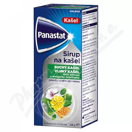 Panastat sirup na kašel 128g