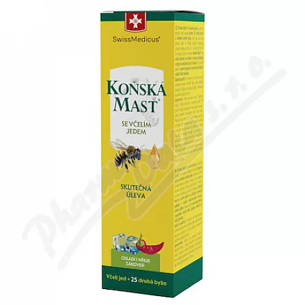 SwissMedicus Koňská mast se včelím jedem 75ml