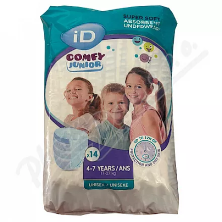 ID COMFY JUNIOR PANTS 4 -7 LET