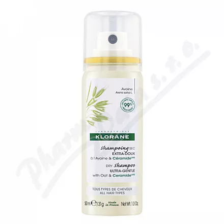 KLORANE Suchy szampon z owsem i ceramidami 50ml