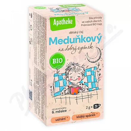 Apotheke BIO Dětský Meduňkový čaj 20x2g
