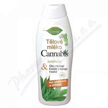BIO BIONE Cannabis tělové mléko 500ml