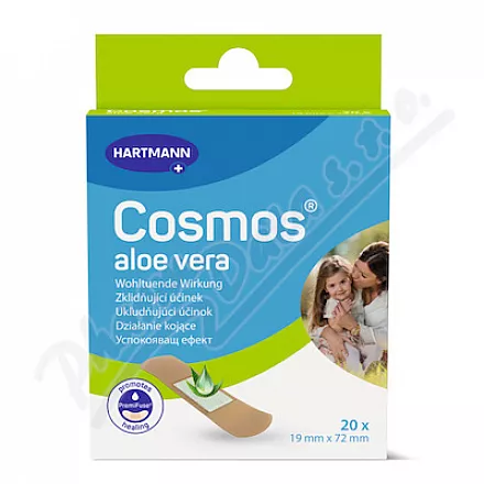 Cosmos Patch z aloesem 19x72mm 20szt