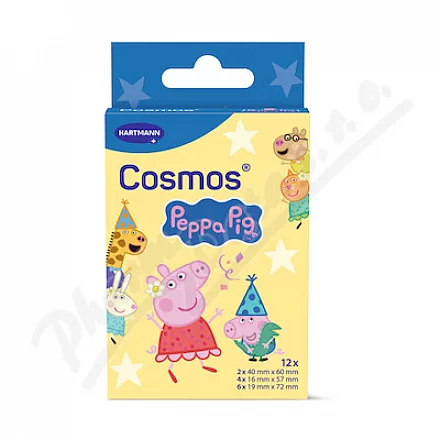 Cosmos dětská náplast Peppa pig 12ks