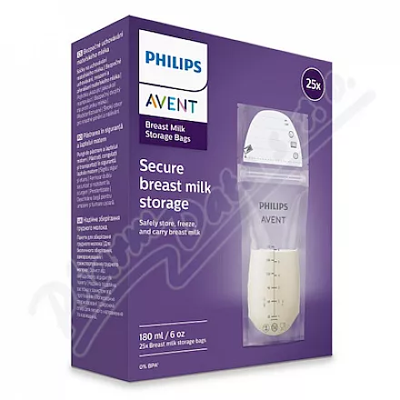 Philips AVENT Sáčky na mateřské mléko 25x180ml