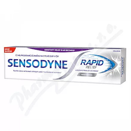 Sensodyne Rapid Relief Whitening zubní pasta 75ml