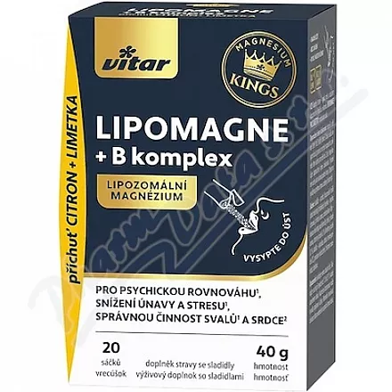 Vitar LIPOMAGNE B complex 20x2g