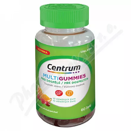 Centrum MultiGummies pro dospělé želé 60ks