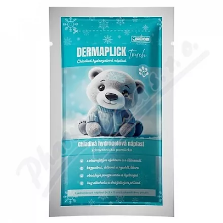 Jadob DERMAPLICK Touch wkład nawilżający na zimno 4,5x11cm 2szt.