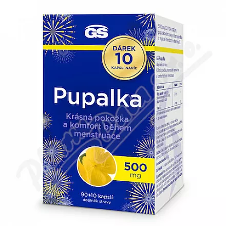 GS Pupalka 500mg cps.90+10 dárek