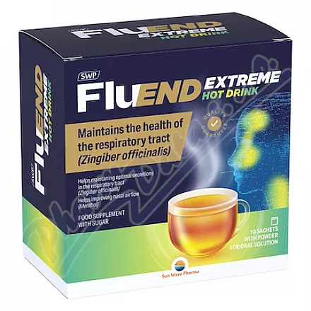 SWP Fluend Extreme hot drink 10x4.5g