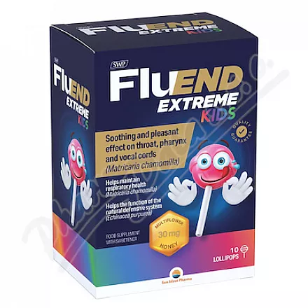 SWP Fluend Extreme kids lollipops honey 10ks